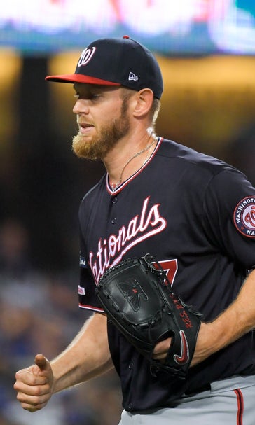 Strasburg starts for Nationals, up 2-0 on Cardinals in NLCS